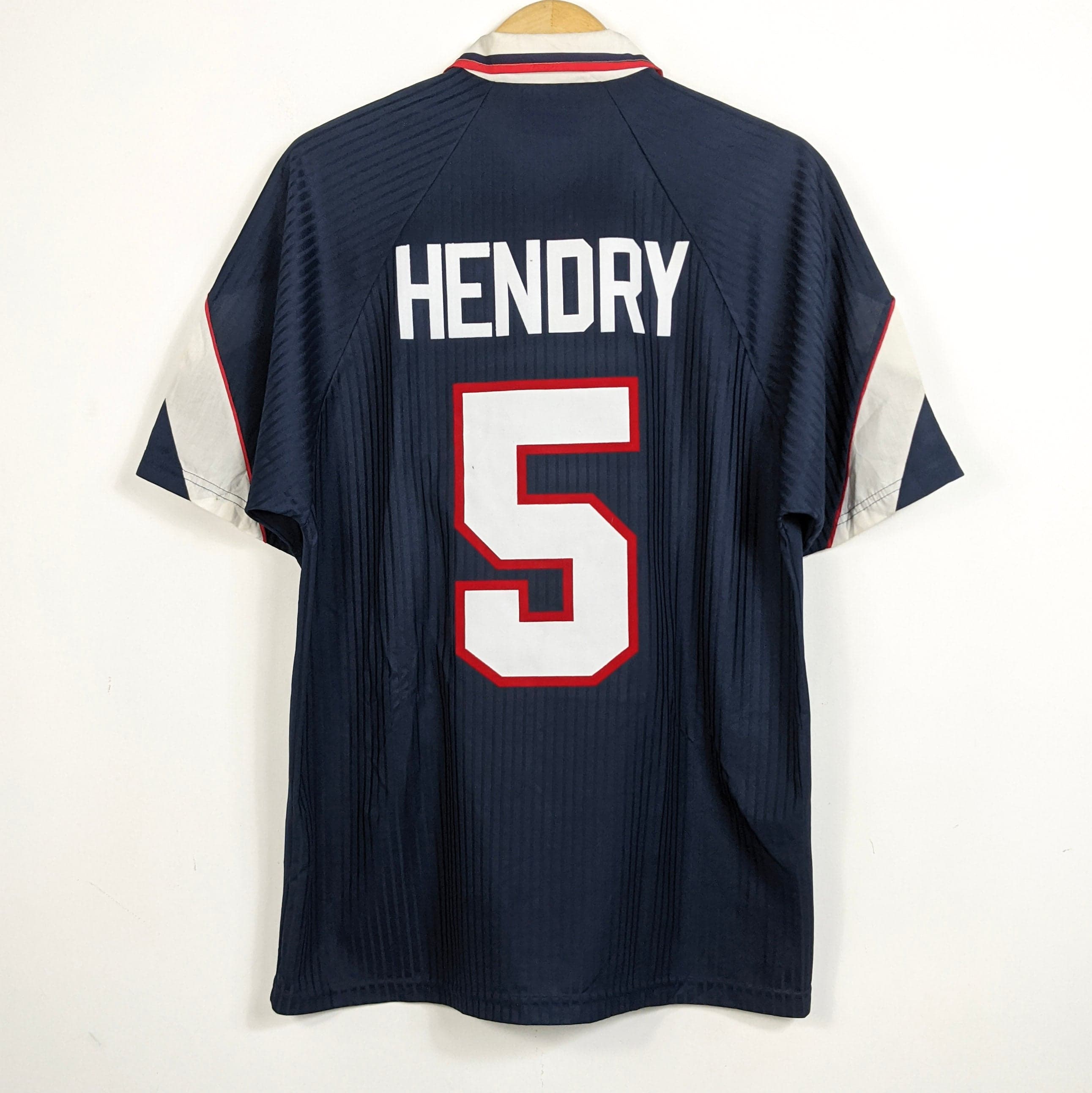 Original Scotland 1996/98 Home - Hendry #5 Size L - view 2
