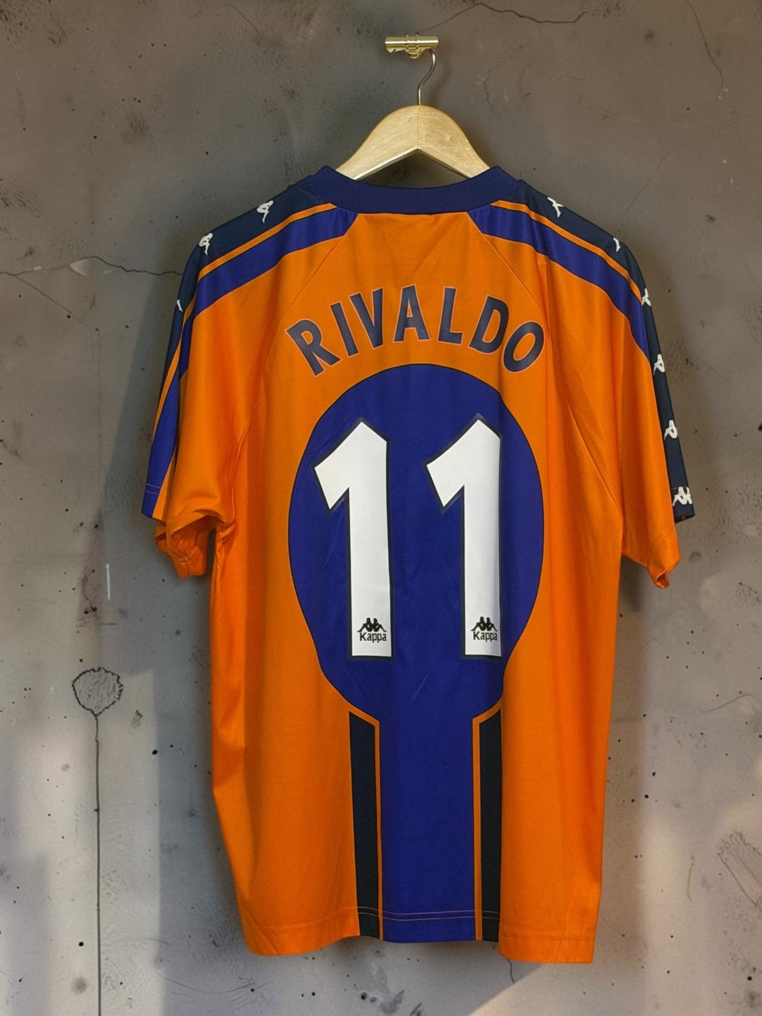 FC Barcelona 1997/98 Away - RIVALDO 11