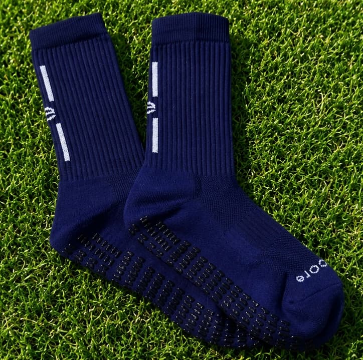 Encore Sportswear Navy Grips Socks