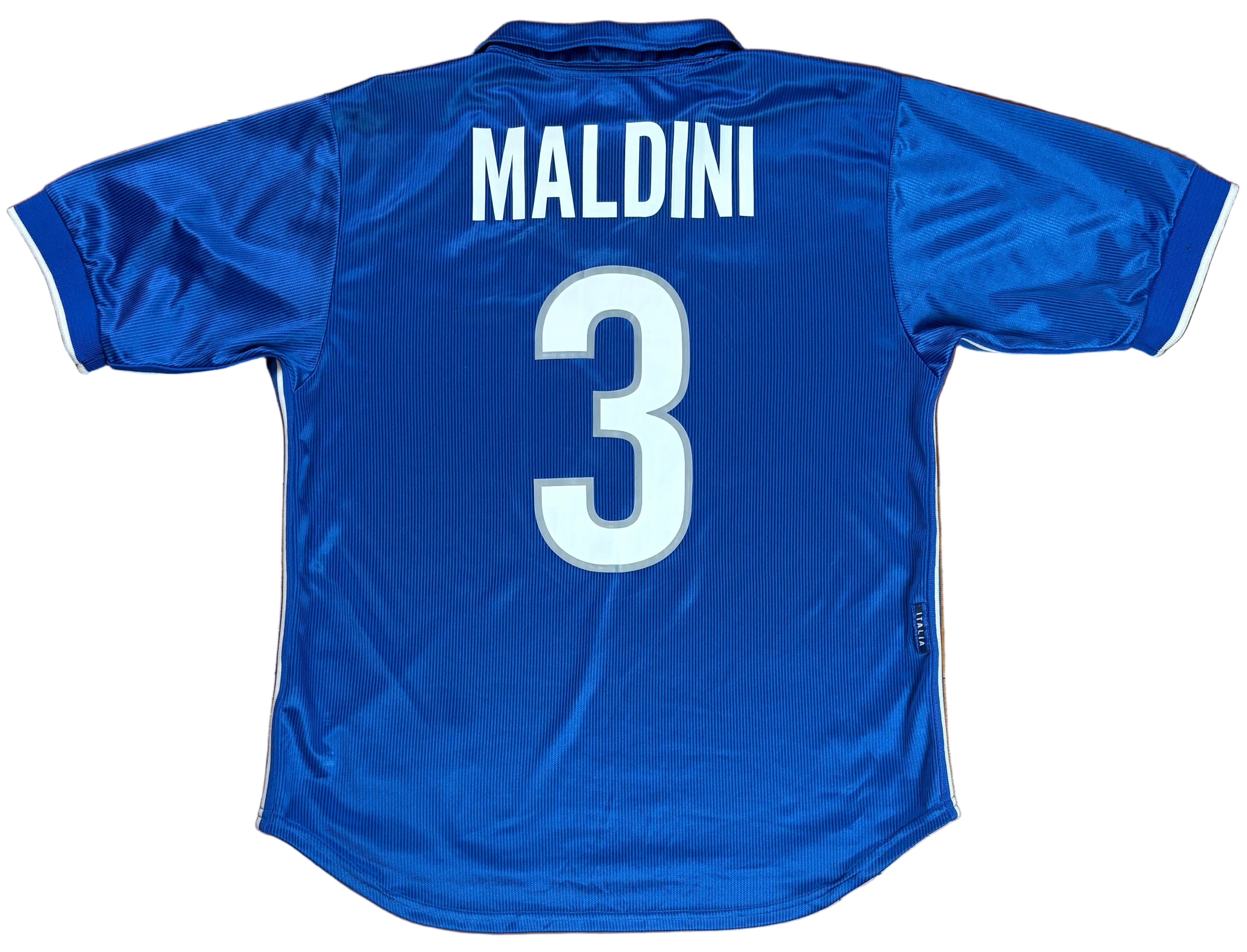 Italy 1998 Home - Maldini - view 1